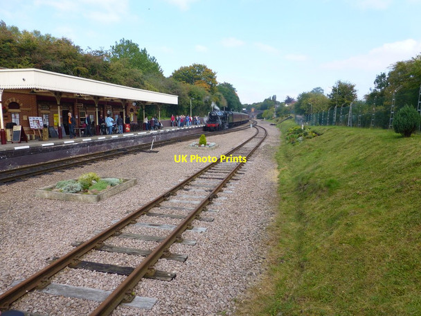 Photo 6"x4" Steam train at Leicester North station Mowmacre Hill c2015