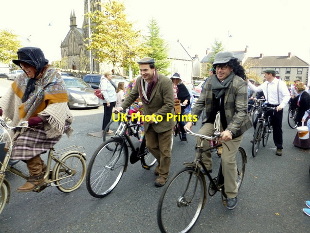 Photo 6"x4" Cyclists at the charity event, Pomeroy Pomeroy\/H6972 c2015
