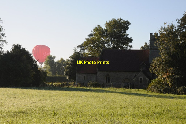Photo 6"x4" Balloon Earl's Croome Baughton c2015