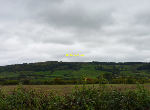 Photo 6"x4" Bredon Hill from Broadway, Birlingham, Worcestershire Great Comberton c2015