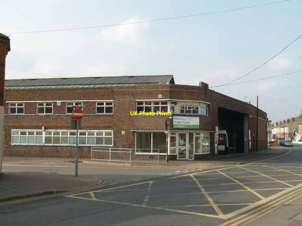Photo 6"x4" Stagecoach bus garage, Central Avenue Worksop c2015