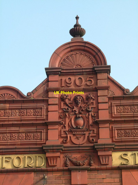 Photo 6"x4" Gateford Stores detail Worksop c2015