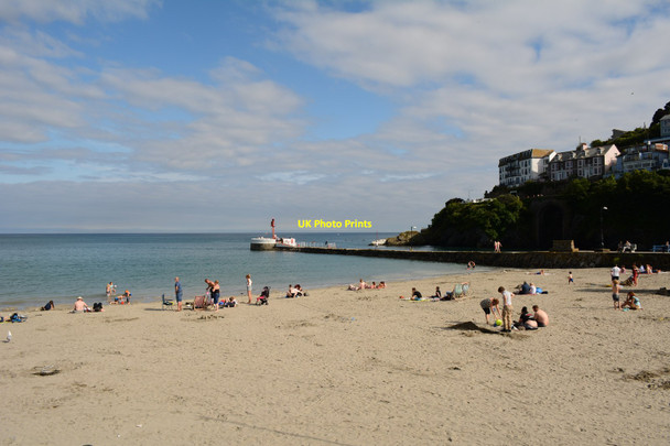 Photo 6"x4" Looe Beach Looe c2015