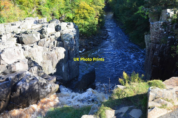 Photo 6"x4" The top of High Force Ettersgill c2015