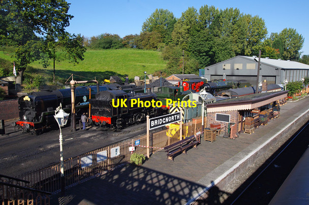 Photo 6"x4" Bridgnorth locomotive depot Bridgnorth c2015