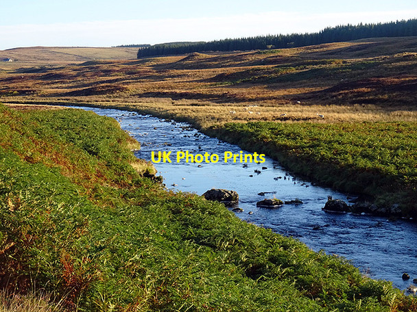 Photo 6"x4" The Halladale River near Forsinain Forsinain Fm c2015