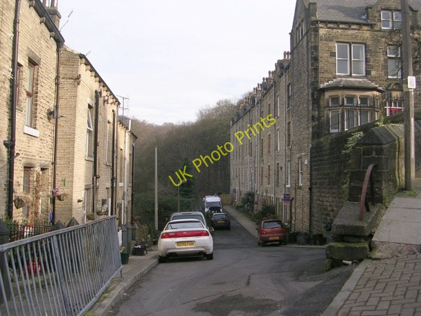 Photo 6"x4" Eiffel Street - Birchcliffe Road Hebden Bridge c2009