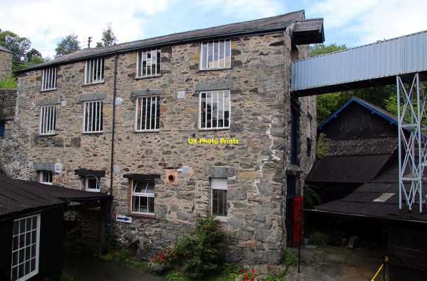 Photo 6"x4" Trefriw Woollen Mill Llanrwst c2015