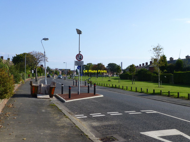 Photo 6"x4" Traffic calming measures Lynemouth c2015