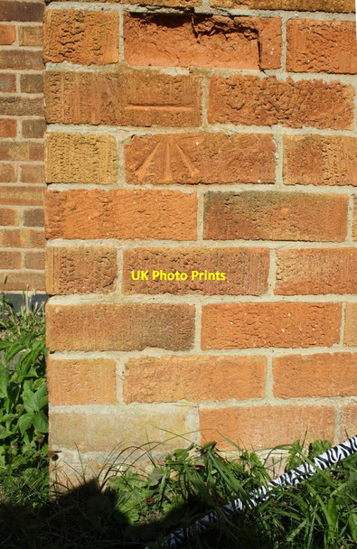 Photo 6"x4" Benchmark on #2 Hazel Road Loughborough c2015