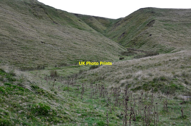 Photo 6"x4" Cleuch, Greenside Law Craigierig c2015