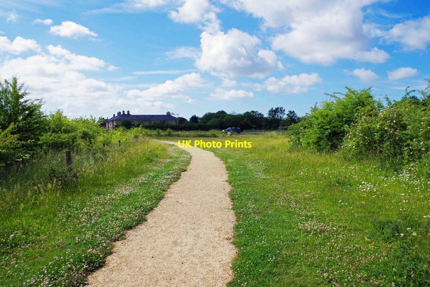 Photo 6"x4" Footpath in Kilkenny Lane Country Park, Carterton, Oxon Carterton\/SP2806 c2015