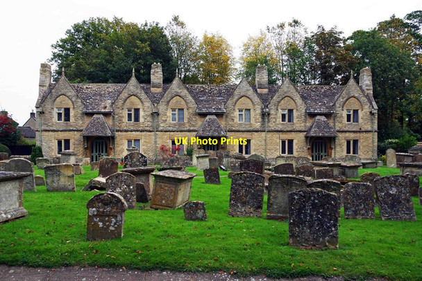 Photo 6"x4" Almshouses, Church Green, Witney, Oxon Witney c2015