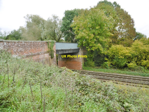 Photo 6"x4" Nursling, bridge Lee\/SU3617 c2015