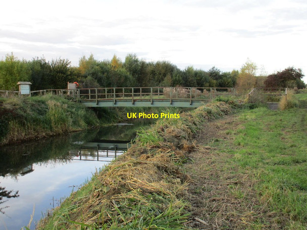 Photo 6"x4" Footbridge over the Beverley and Barmston Drain Beverley c2015