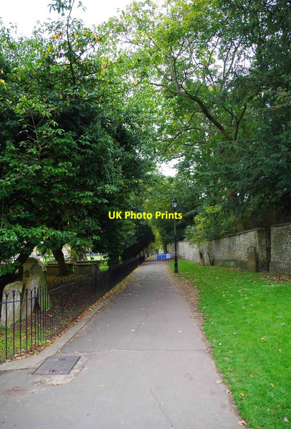 Photo 6"x4" Public footpath between Church Green and The Leys, Witney, Oxon Witney c2015