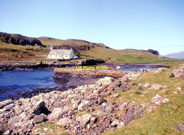 Photo 6"x4" The old pier, Port M\u00c3\u00b2r Port M\u00f2r\/NM4279 c1985