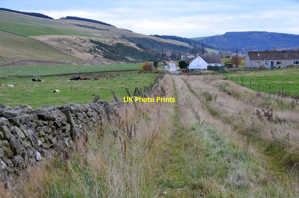 Photo 6"x4" Track at Shoestanes Heriot c2015