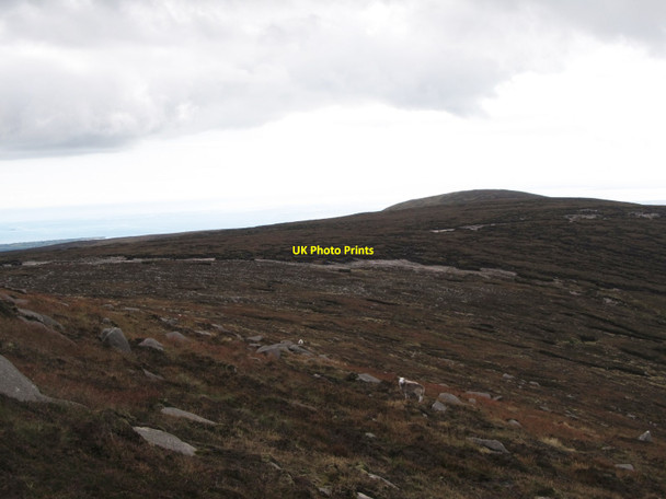 Photo 6"x4" View SSW along the Shanlieve\/Finlieve ridge Attical c2015
