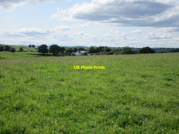 Photo 6"x4" View to the north west of Tundergarth Church Bankshill c2015