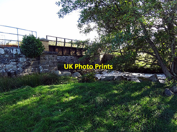 Photo 6"x4" Railway bridge over Afon Ysgethin Tal-y-bont\/SH5821 c2015