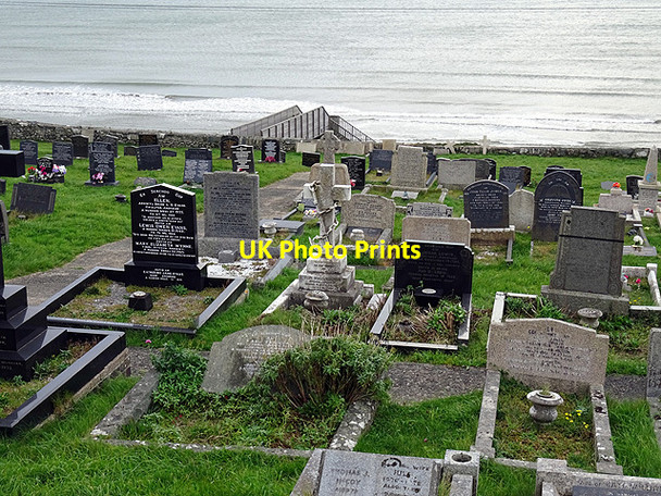 Photo 6"x4" Cemetery at Llanaber Barmouth\/Abermaw c2015