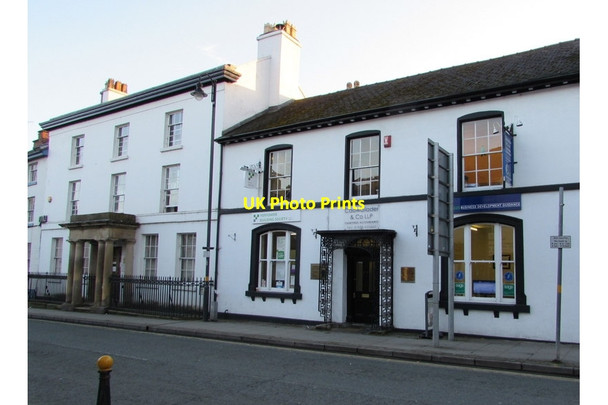 Photo 6"x4" Yorkshire Building Society and Cadwallader, Welshpool Welshpool\/Y Trallwng c2015