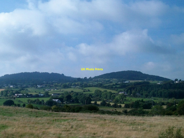 Photo 6"x4" View West across the Clarkill valley Annsborough c2015
