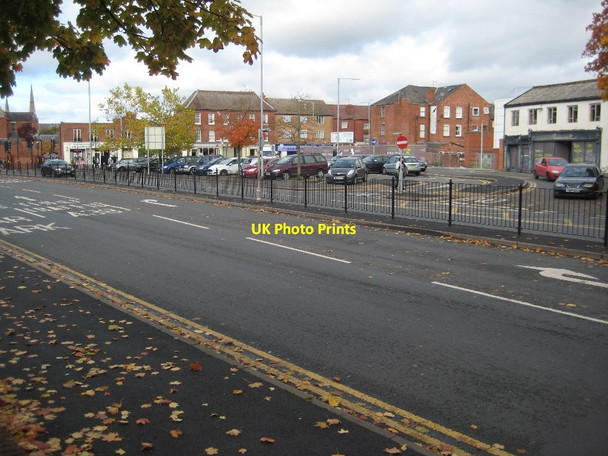 Photo 6"x4" Car park beside City Walls Road Worcester c2015
