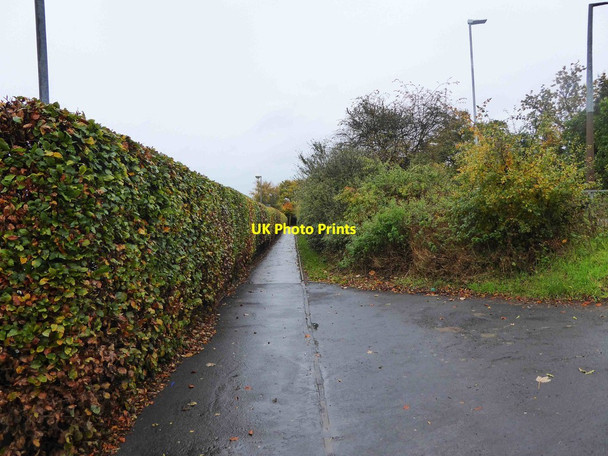 Photo 6"x4" Footpath connecting with South Staffordshire Railway Walk, Wombourne, Staffs Blakeley\/SO8692 c2015