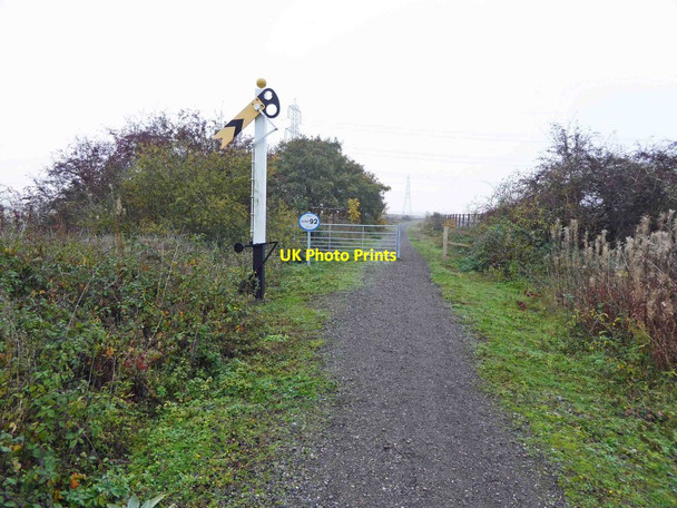 Photo 6"x4" Fledborough viaduct ahead Fledborough c2015