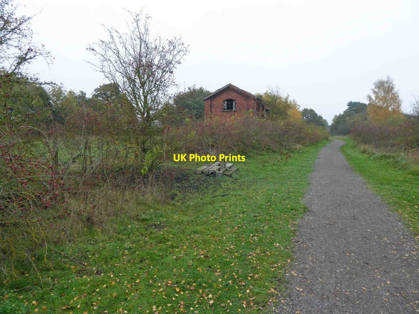 Photo 6"x4" Former railway building on NCN647 near Harby Harby\/SK8770 c2015