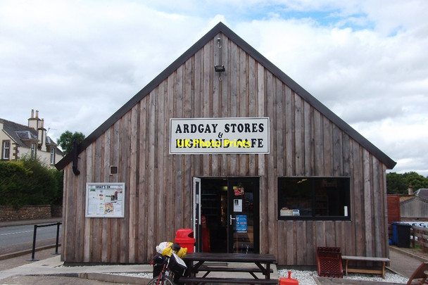 Photo 6"x4" Shop and cafe, Ardgay Ardgay c2015