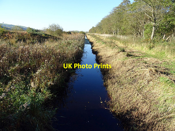 Photo 6"x4" A drain on The Great Bog (Cors Fochno) D\u00f4l-y-Bont\/SN6288 c2015