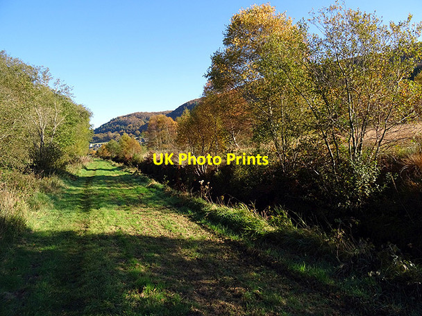 Photo 6"x4" Approaching Tre Taliesin on the Wales Coast Path Tre Taliesin c2015