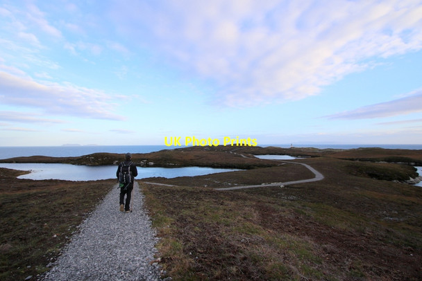 Photo 6"x4" A lochan on the Heritage Trail to Scalpay Lighthouse Ceann a Bh\u00e0igh\/NG2395 c2015