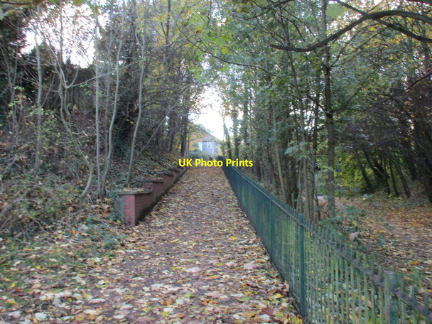 Photo 6"x4" Path up to Church Street Sutton-on-Hull c2015