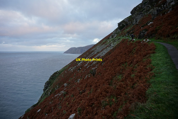 Photo 6"x4" The South West Coast Path towards Lynton Lynton c2015