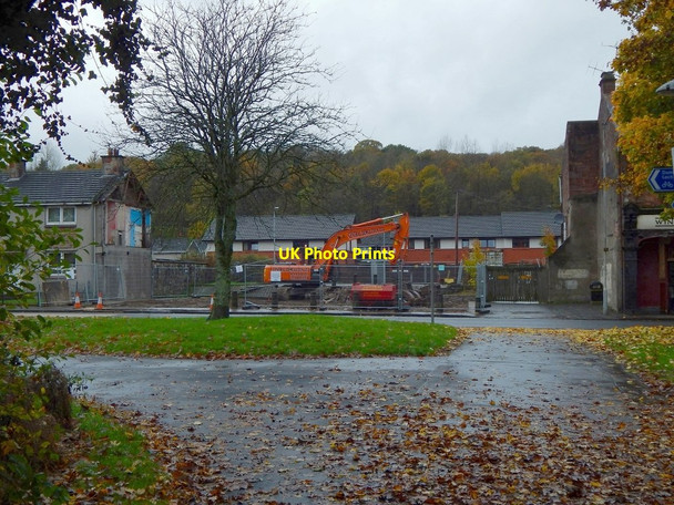 Photo 6"x4" Site of newly demolished building, Renton Alexandria c2015