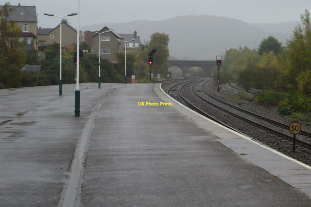 Photo 6"x4" Railway bridge east of Llandudno Junction Conwy c2015