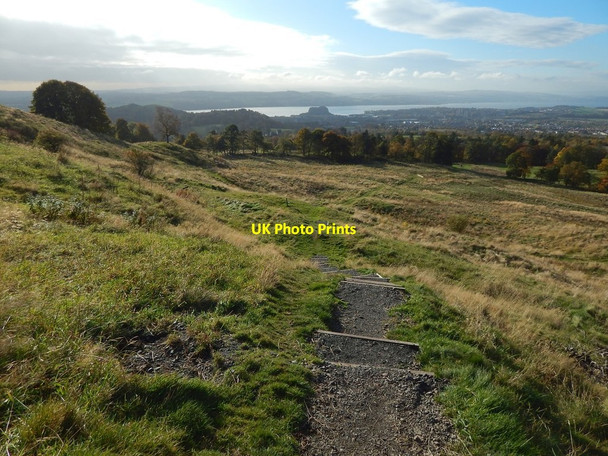 Photo 6"x4" View down footpath Milton\/NS4274 c2015