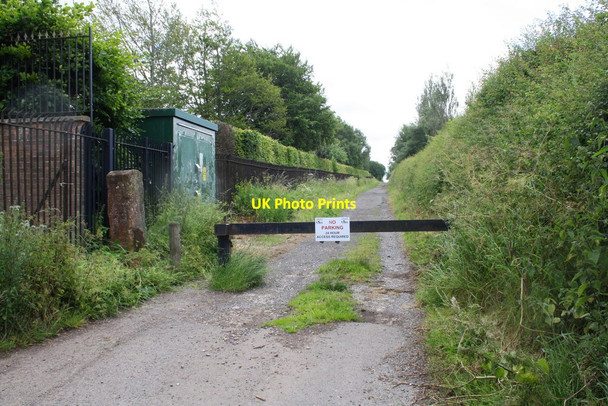 Photo 6"x4" Track from B5299 alongside Carlisle Crematorium Carlisle c2015