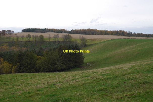 Photo 6"x4" Steep slopes, Carfrae and Danskine Carfrae\/NT5769 c2015
