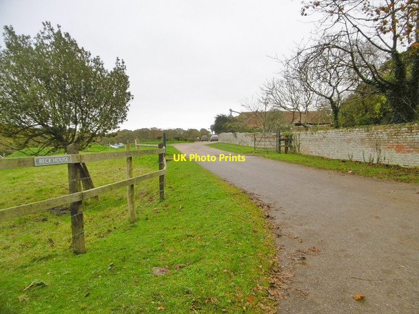 Photo 6"x4" Sowley, entrance East End\/SZ3697 c2015