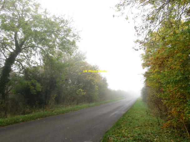 Photo 6"x4" Green Lane heading west to Kirtlington Little Chesterton c2015