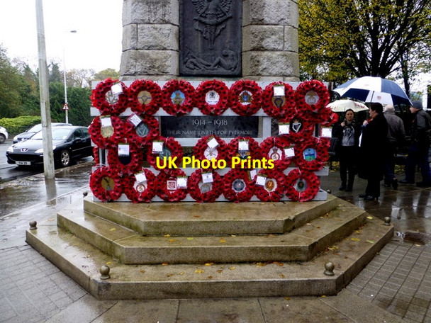 Photo 6"x4" Armistice Day event, Omagh (4) Omagh c2015