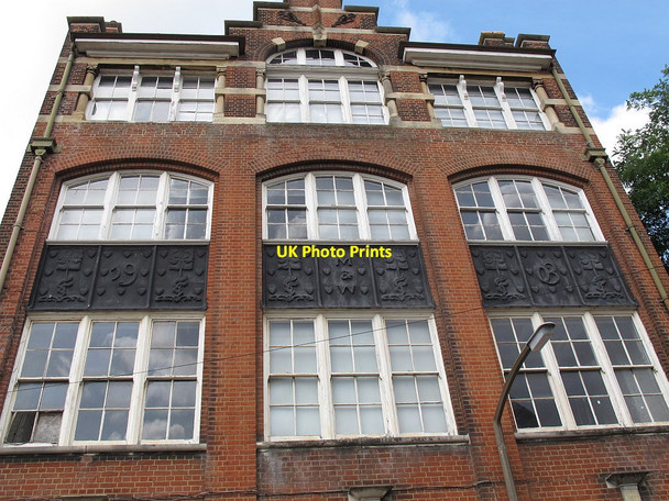 Photo 6"x4" Detail of May and Wade building, Southampton Southampton c2014