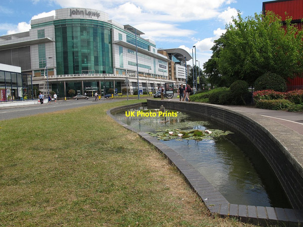 Photo 6"x4" Small pond, Harbour Parade, Southampton  Southampton c2014