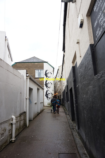 Photo 6"x4" Theatre Lane, Barnstaple Barnstaple c2015