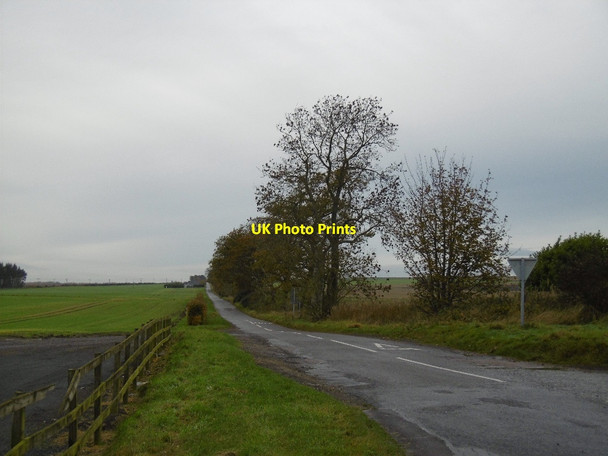 Photo 6"x4" Road to Guynd Firth Muir of Boysack c2015